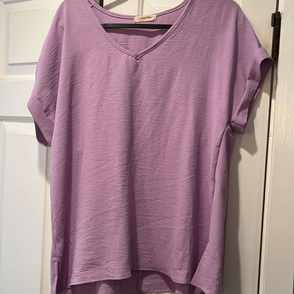 Nwot Cotton Bleu Tunic Size S. Runs Big!